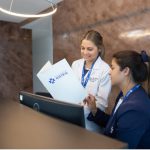 CENTRO DE ESPECIALIDAD OFFICIA - PLANTA BAJA - Nueva Recepción General de Pacientes con entrada independiente al hall central del edificio