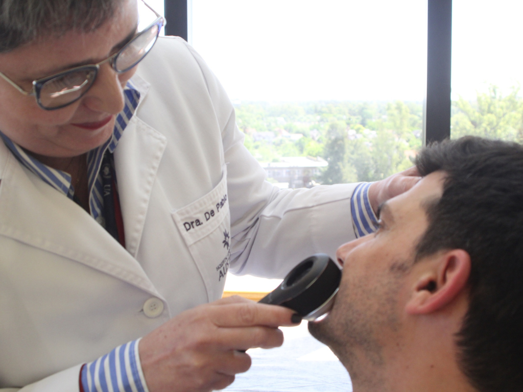 Y este lunar, ¿siempre fue así?