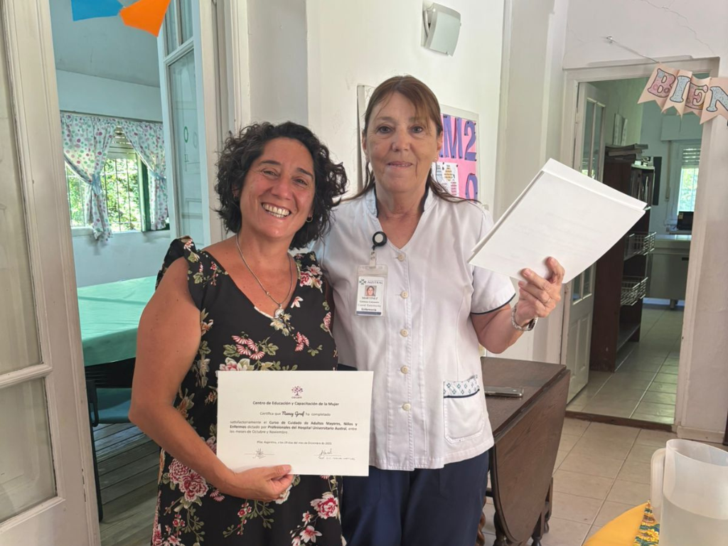 Oficio, vocación y técnica: los pilares del curso gratuito para cuidadores de adultos