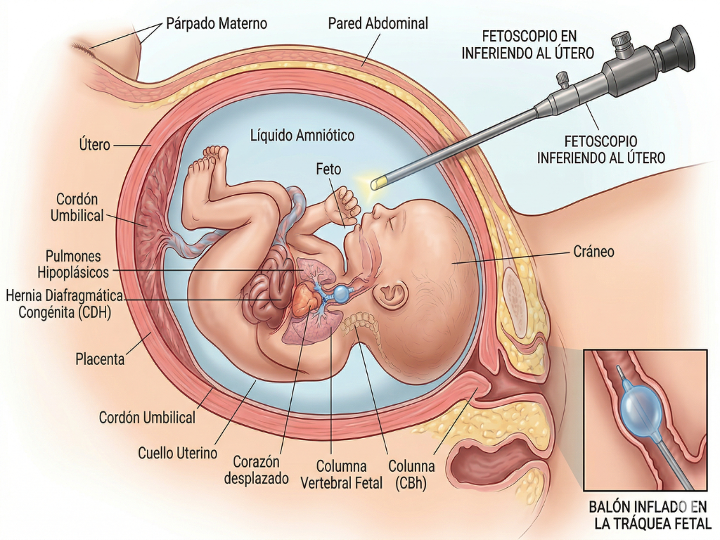 Hernia diafragmática fetal: un balón milimétrico, una oportunidad gigantesca