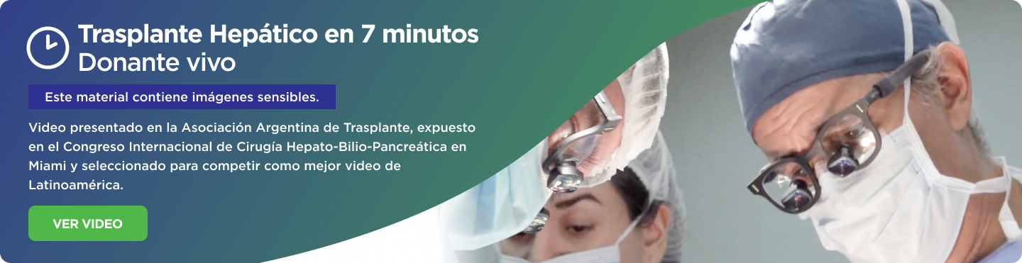 Transplante Hepático en 7 mins.